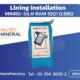 ปูนทนไฟสำหรับเตาหลอม Allied mineral products Lining Installation MINRO-SIL® RAM 1001 0.8B0 ป