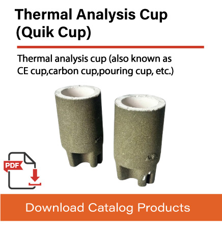 Thermal Analysis Cup product catalog